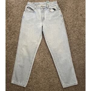 GITANO: Vtg 80s-90s High Waist‎ Mom Blue Jeans Light Stonewashed, Womens 8 SHORT